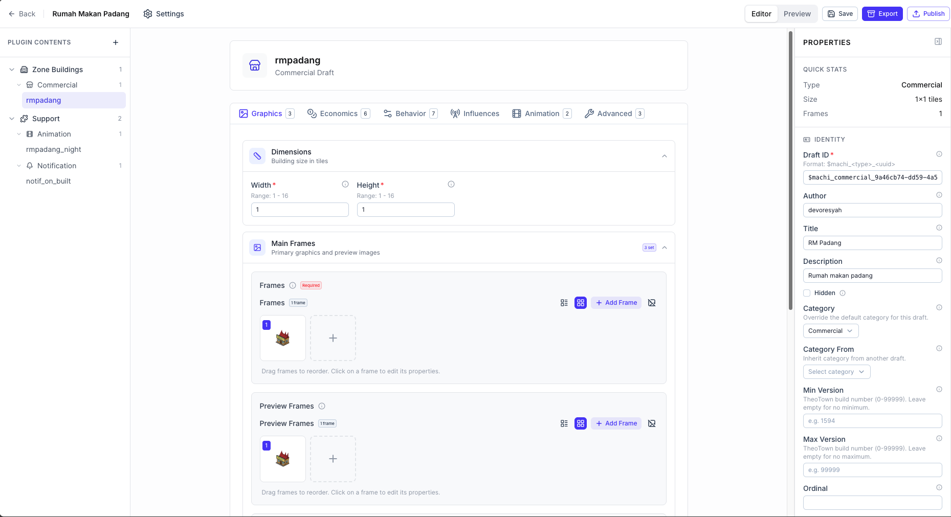 MachiCrate Plugin Builder